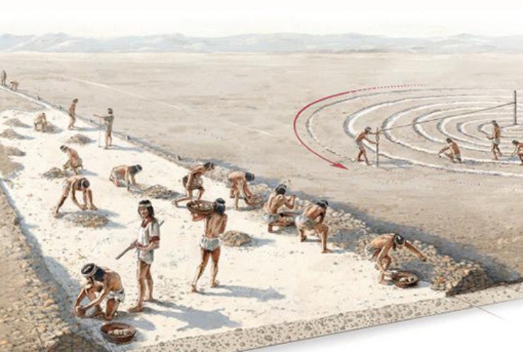 50 nuevos geoglifos de la cultura Nazca encontrados en la arena en Perú